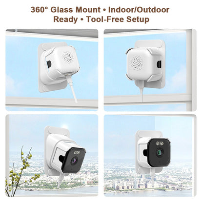 GlanceCam™ – 2K Smart Window Security Camera