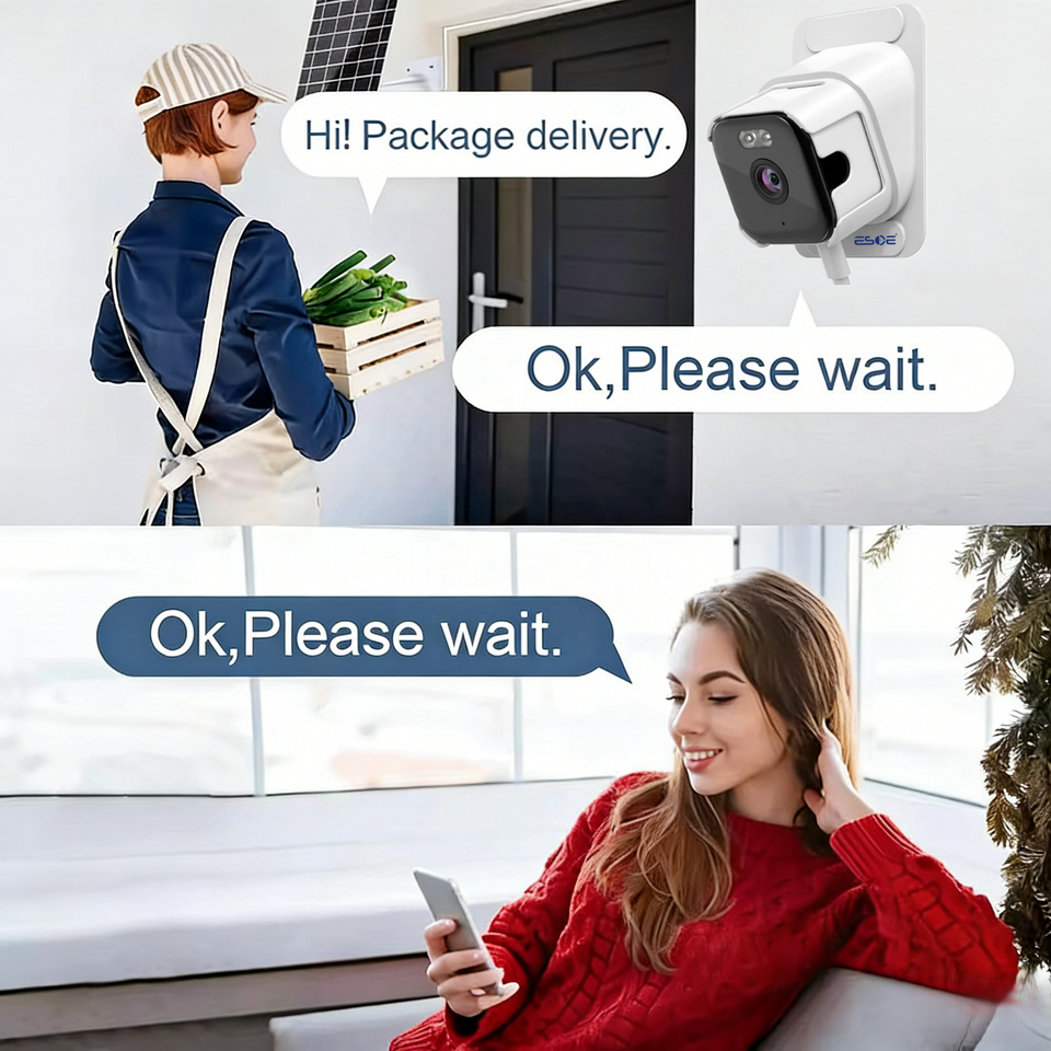 GlanceCam™ – 2K Smart Window Security Camera