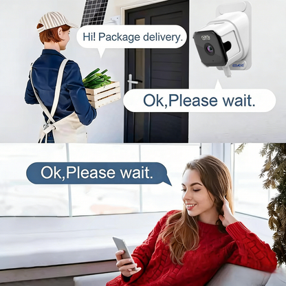 GlanceCam™ – 2K Smart Window Security Camera